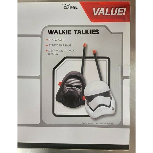 STAR WARS DARTH VADER VOICE‎ CHANGING BOOMBOX WITH WALKIE TALKIES SET NEW - Picture 10 of 10